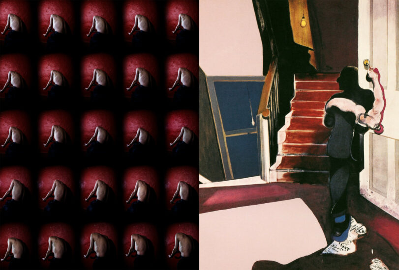 © Antoine d’Agata, San Juan Chamula, 2015
©Francis Bacon, Trois études de dos d’homme, lithographie, 1987