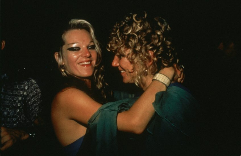 Cookie and Sharon dancing in the Back Room, Provincetown MA, 1976 © Nan Goldin