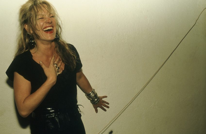 Cookie laughing, NYC 1985 © Nan Goldin